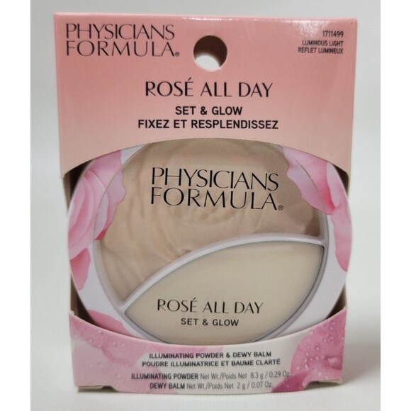 Physicians Formula‎ Rose All Day Illuminating Powder Dewy Balm Light 1711499 - Picture 1 of 6